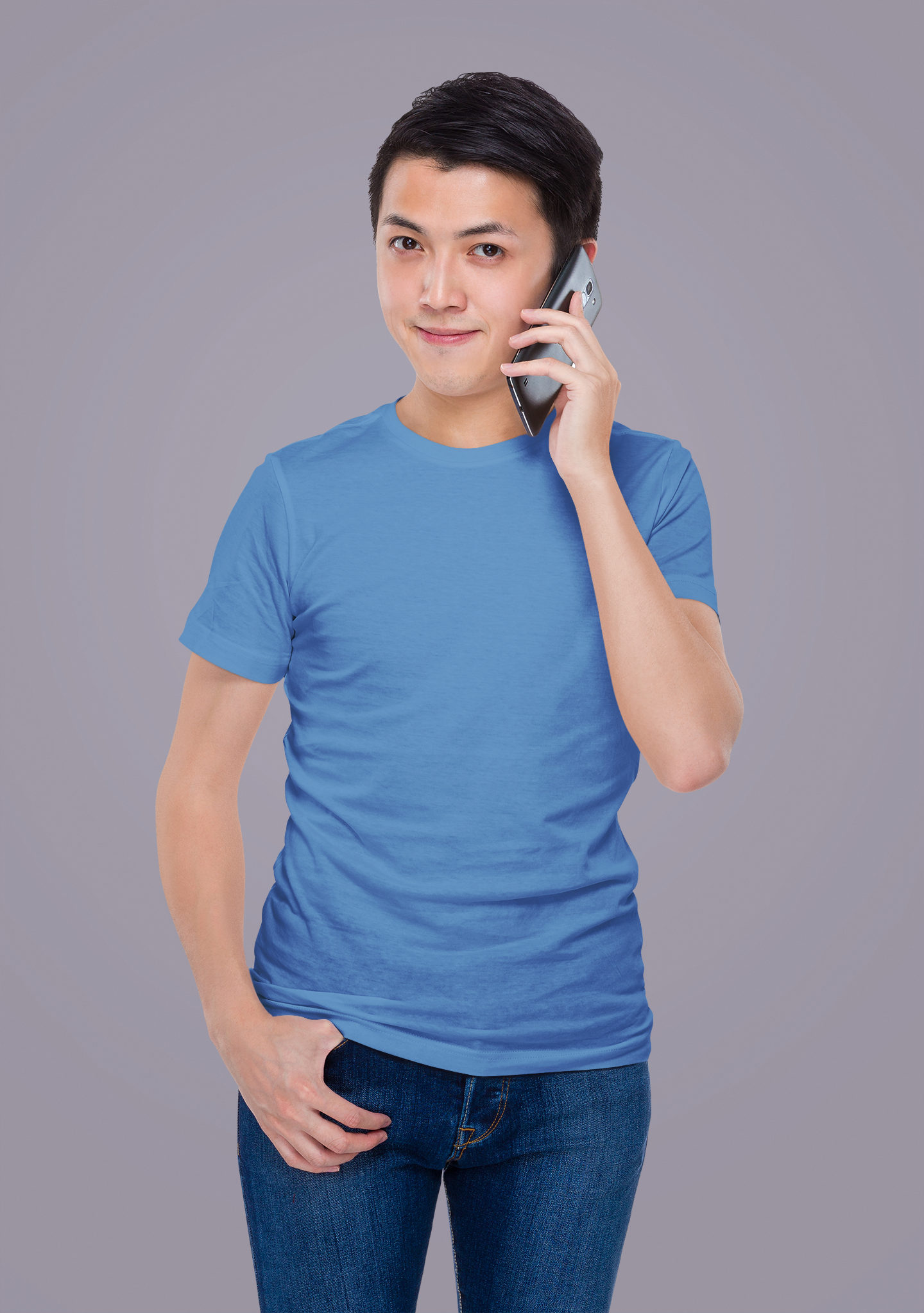 Royal Blue Premium 160 GSM Unisex Round Neck