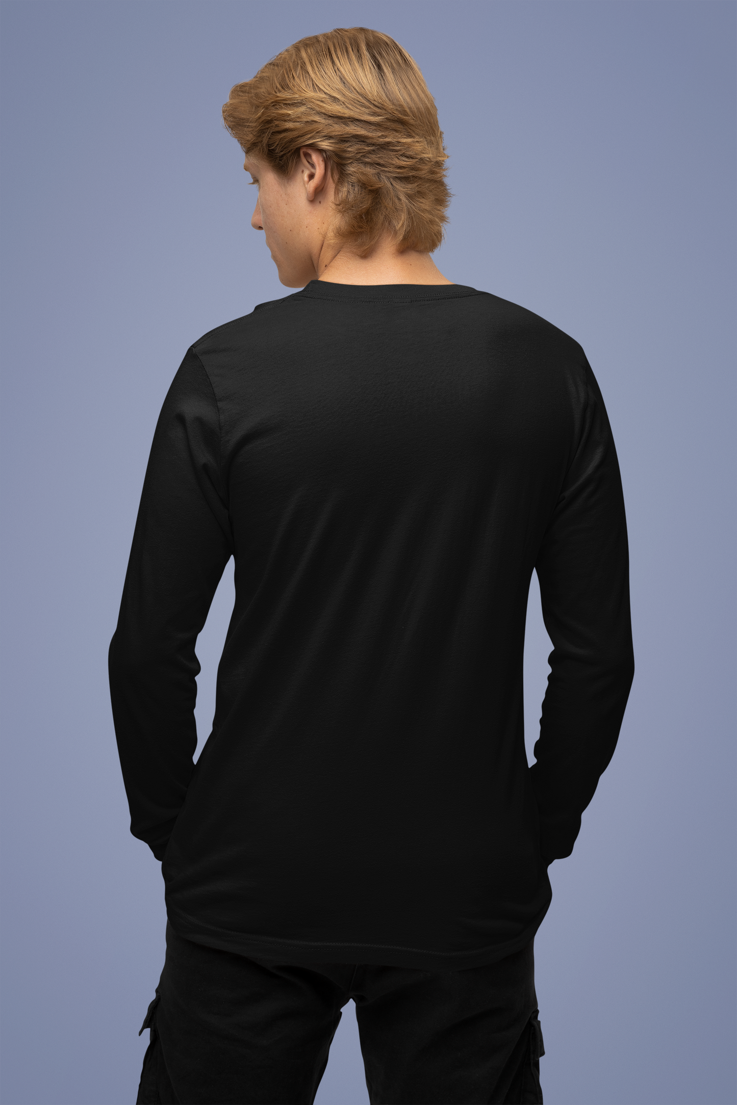 Black Men Platinum 180 Full Sleeve Round Neck