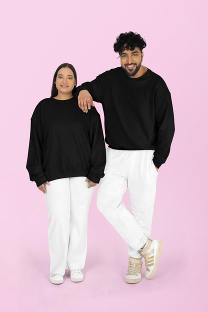 Black Snowsoft Unisex Sweatshirt