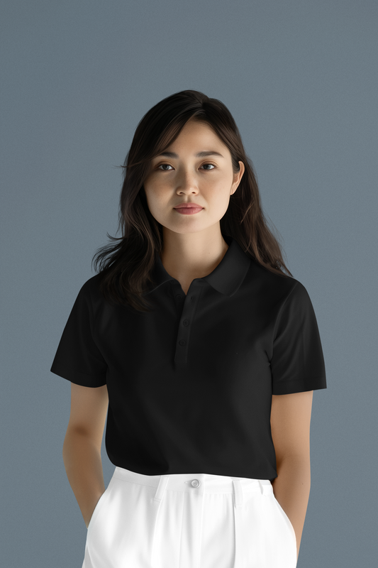 Black Executive Unisex Polo