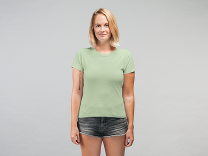 Kiwi Green Platinum 180 GSM Unisex Round Neck