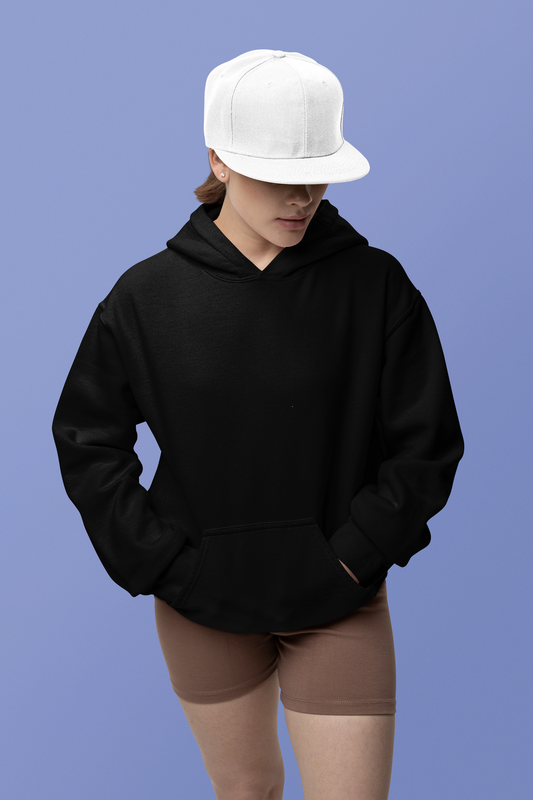 Black Snowsoft Unisex Pullover Hoodie