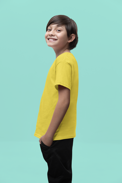 Yellow Kids Premium 160 Round Neck