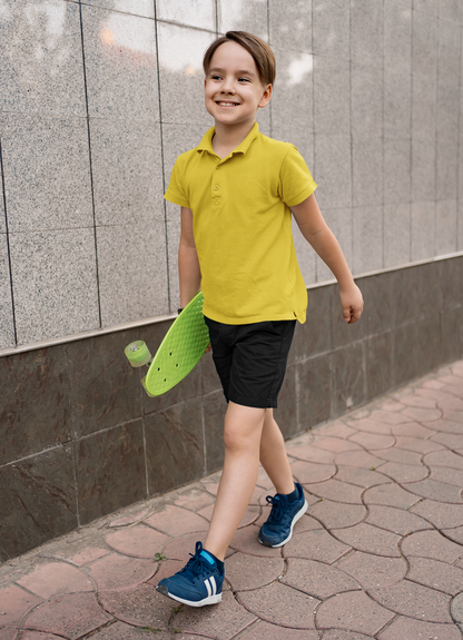Yellow Kids premium Toddler Polo