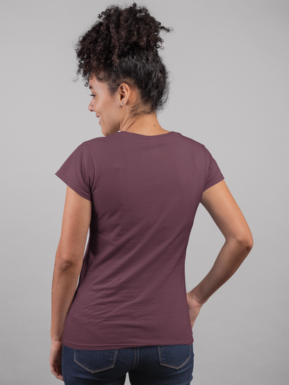 Maroon Premium 160 GSM Unisex Round Neck