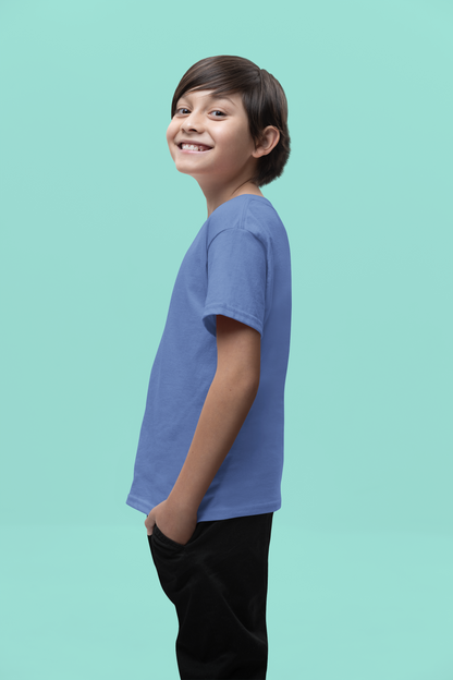 Royal Blue Kids Premium 160 Round Neck