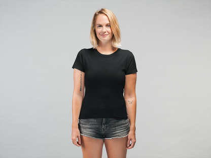 Black Platinum 180 GSM Unisex Round Neck