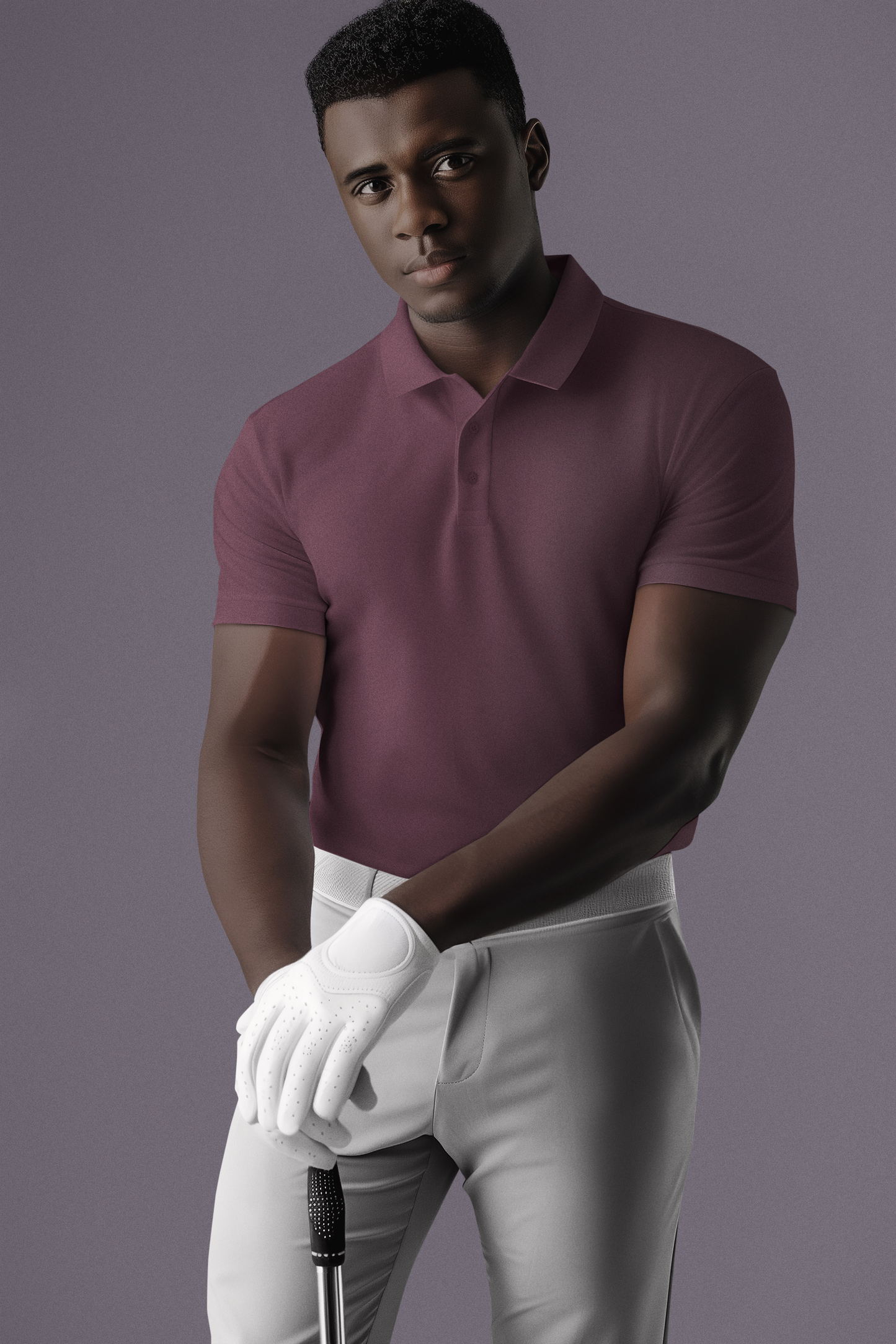 Maroon Executive Unisex Polo