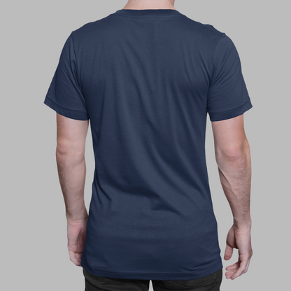 Dark Navy Blue Premium 160 GSM Unisex Round Neck