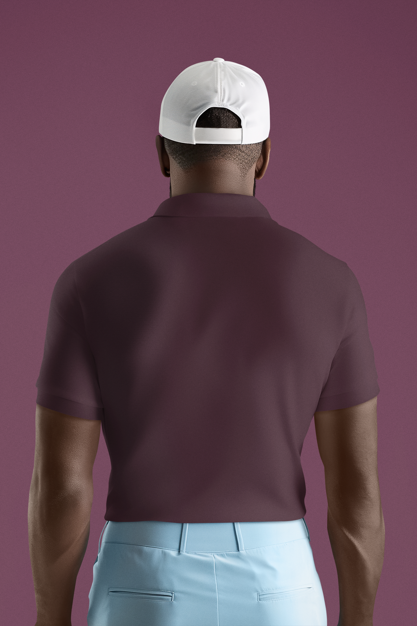 Maroon Executive Unisex Polo