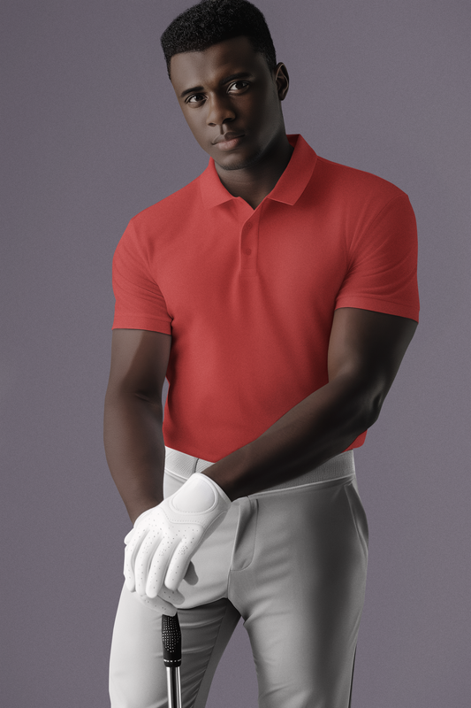 Red Executive Unisex Polo