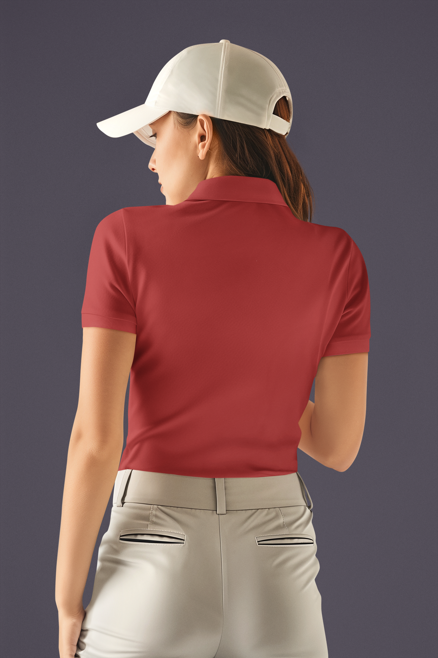 Red Executive Unisex Polo