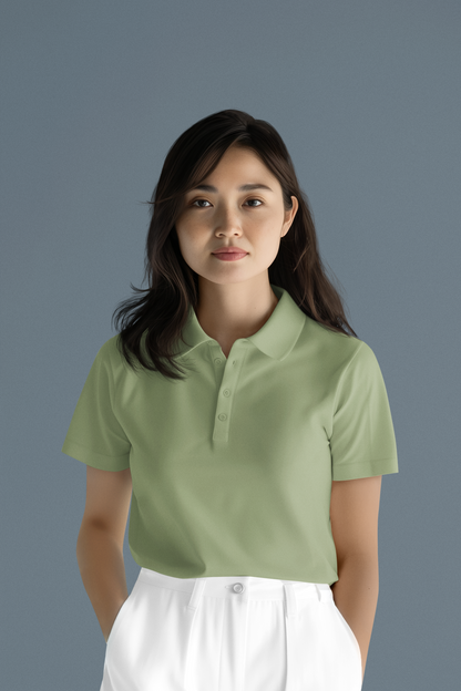 Moss Green Executive Unisex Polo