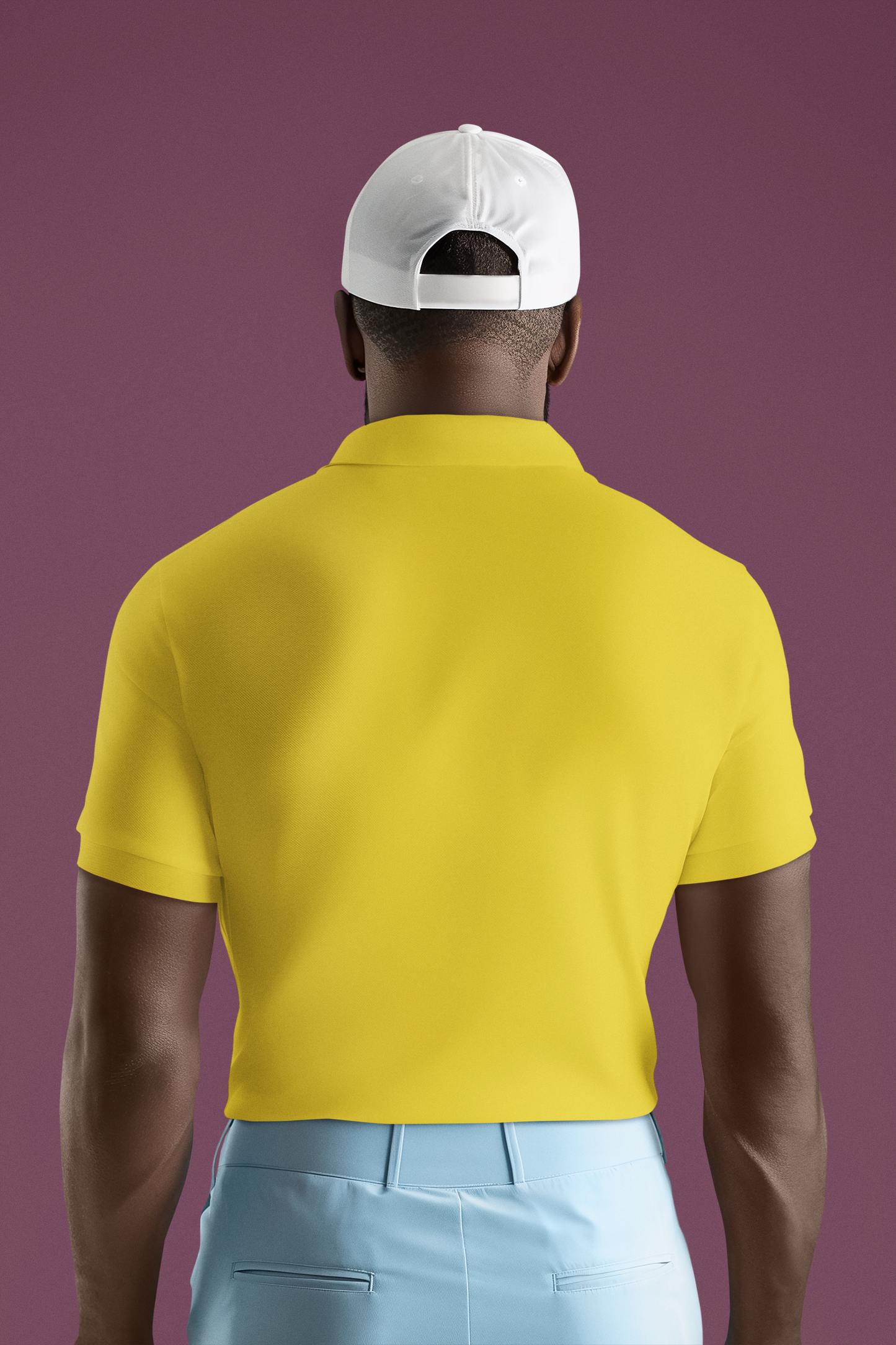 Yellow Executive Unisex Polo