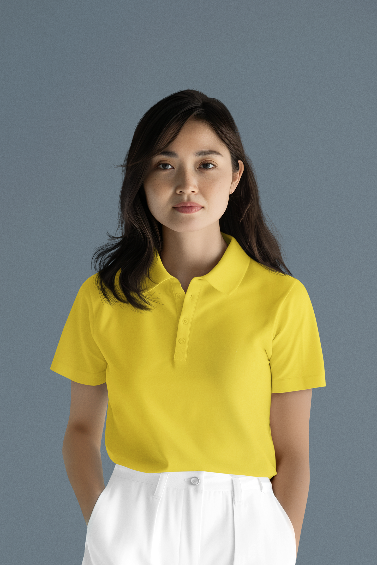 Yellow Executive Unisex Polo