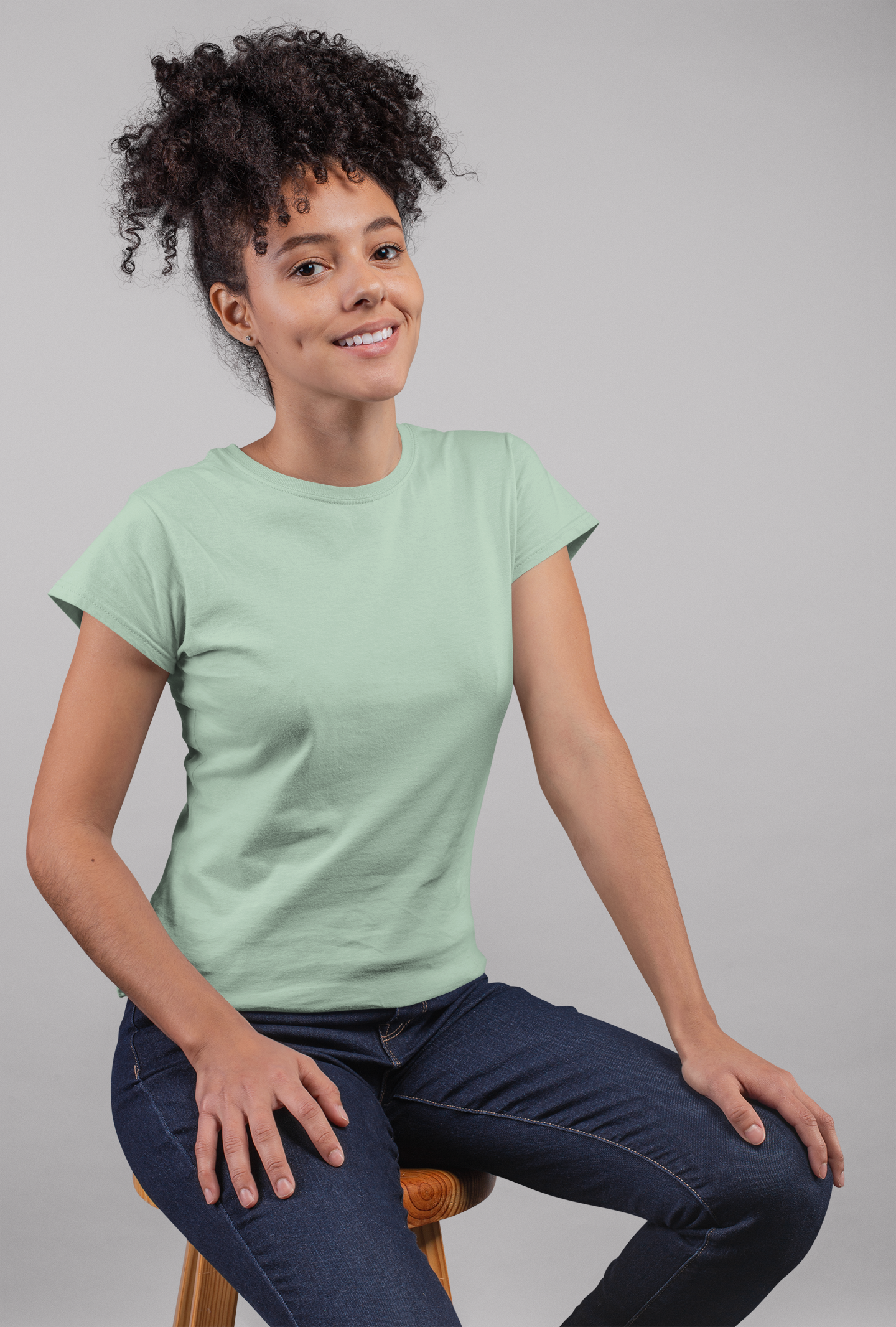 Mint Premium 160 GSM Unisex Round Neck