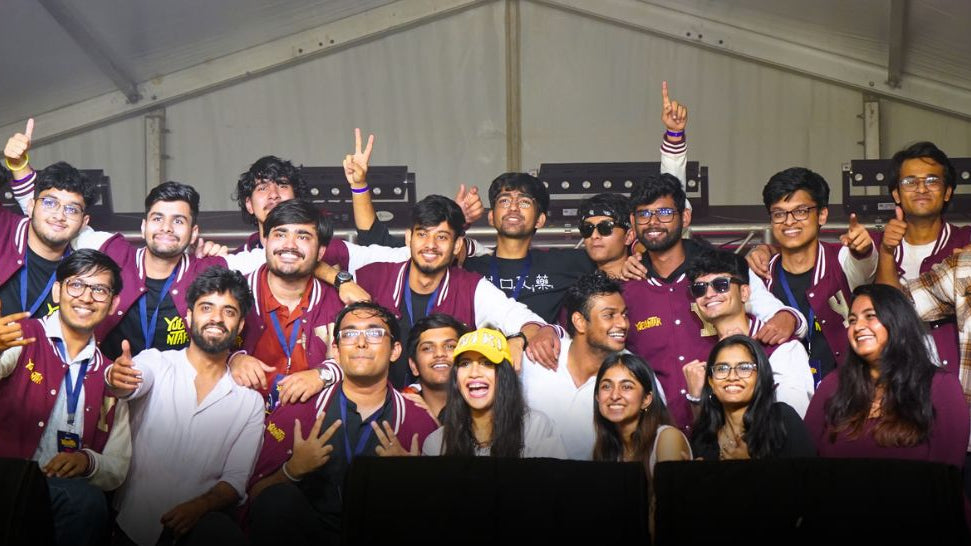 Customer wearing Dyemension T-shirt