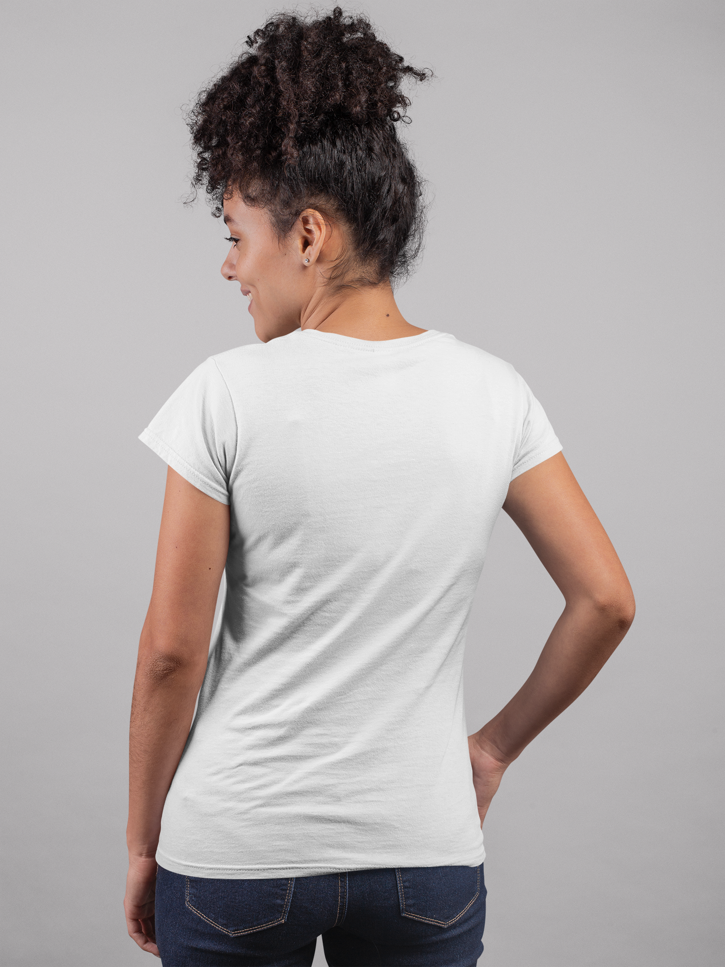 White Premium 160 GSM Unisex Round Neck