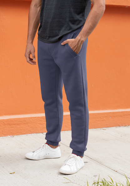 Navy Blue Men TerrySoft Sweat Jogger