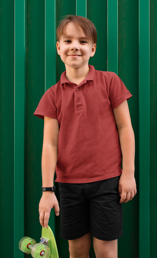 Red Kids premium TEE Polo