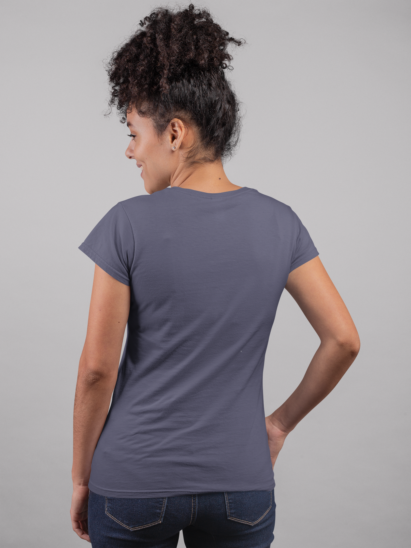 Navy Blue Premium 160 GSM Unisex Round Neck
