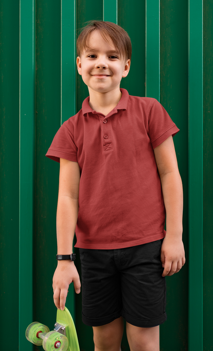 Red Kids premium TEE Polo
