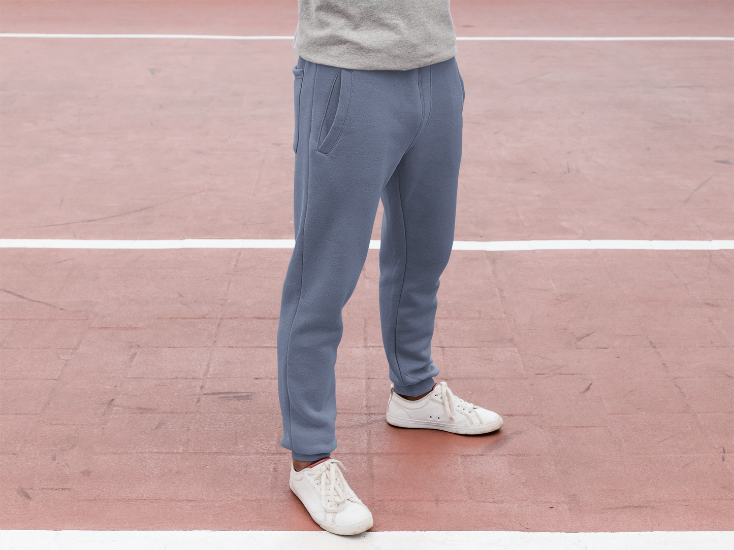 Smoky Blue Men Streetcore Sweat Jogger