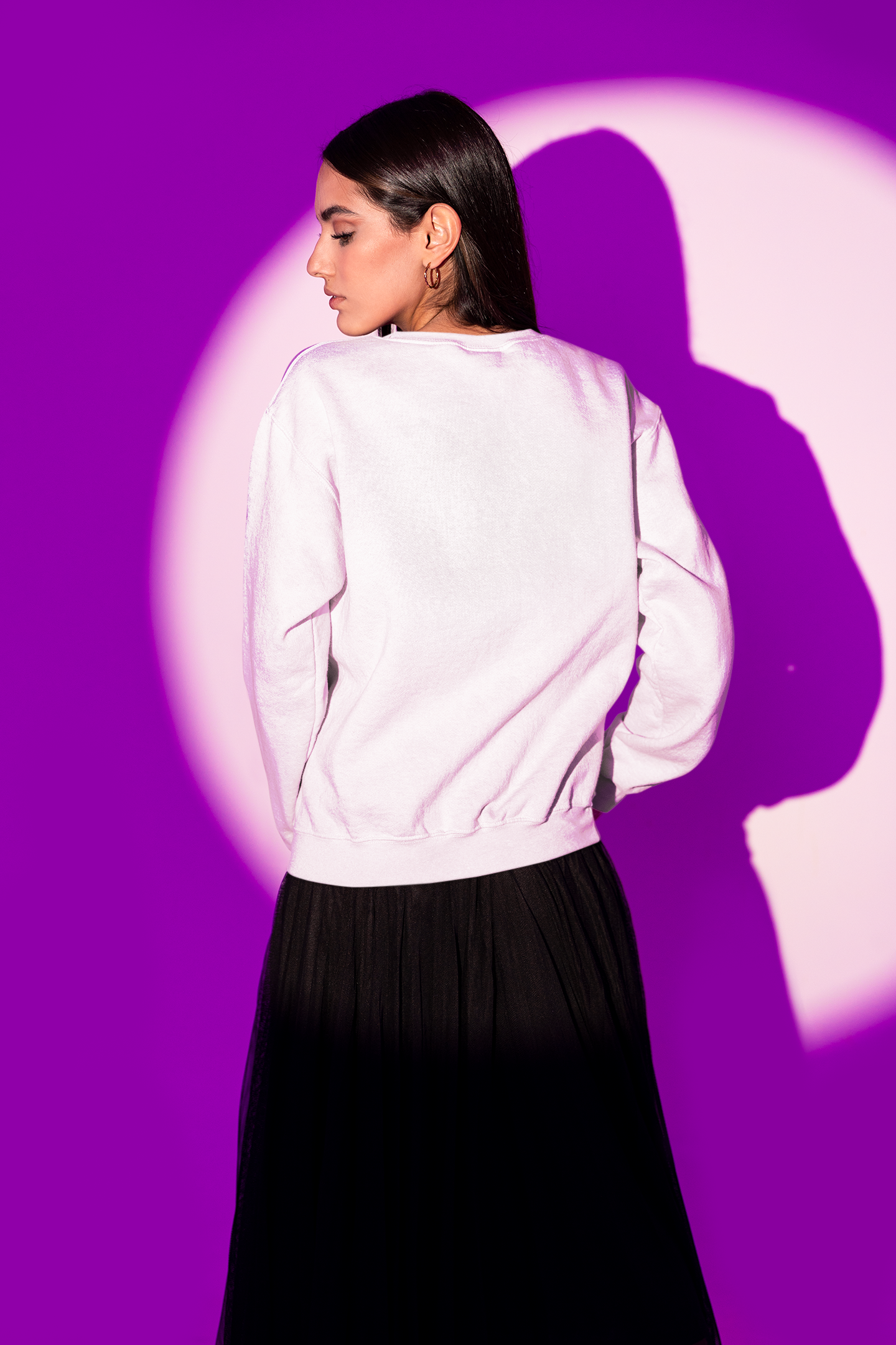 White Snowsoft Unisex Sweatshirt