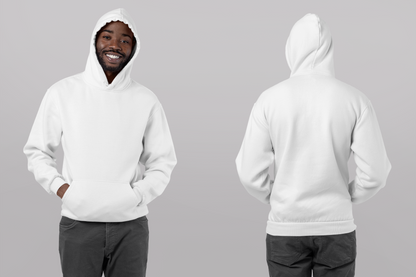 White Snowsoft Unisex Pullover Hoodie