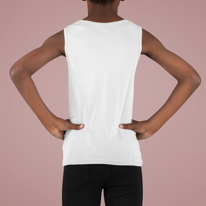White Kids premium 160  Tank Top
