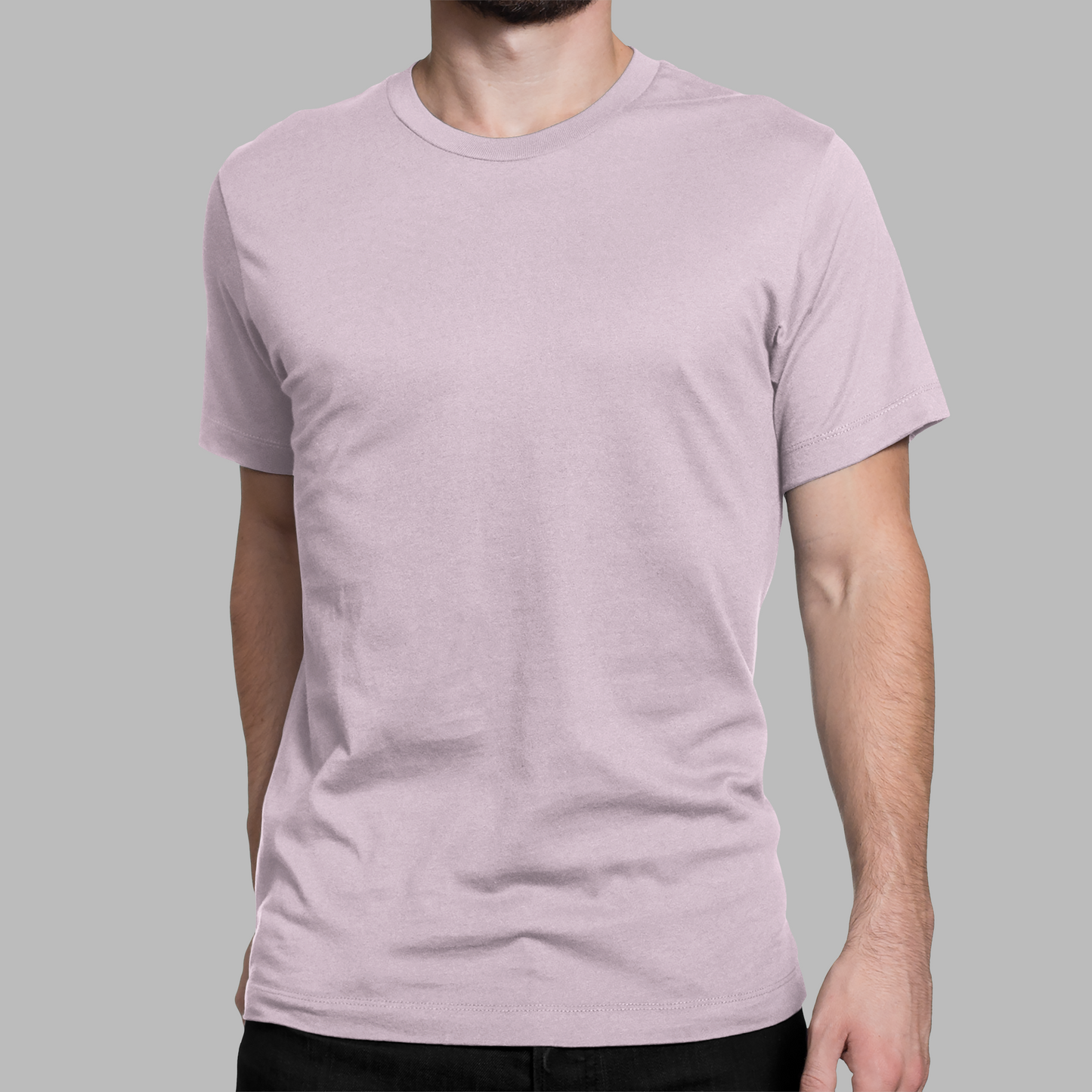 Soft pink Premium 160 GSM Unisex Round Neck