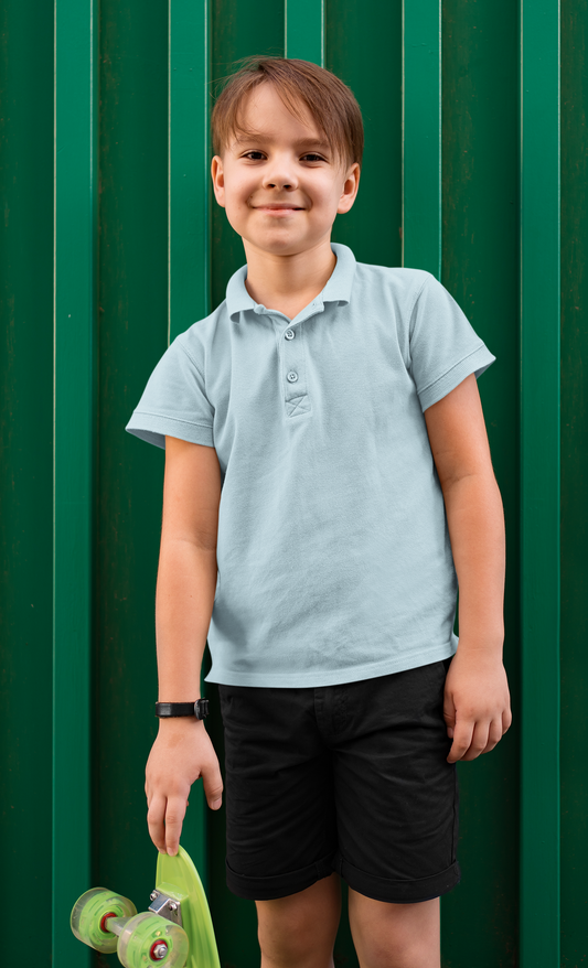 Ocean Blue Kids premium TEE Polo
