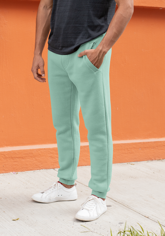 Sage Green Men TerrySoft Sweat Jogger