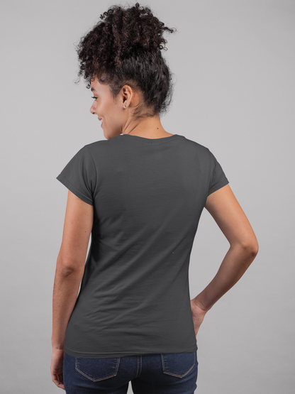 Black HTR Premium 160 GSM Unisex Round Neck