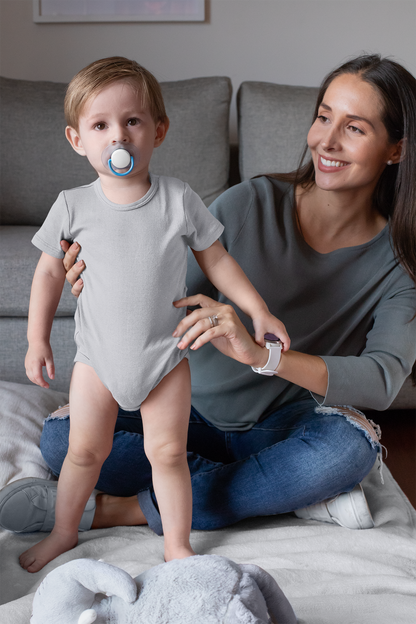 Grey HTR Kids Premium 160 Infant Romper