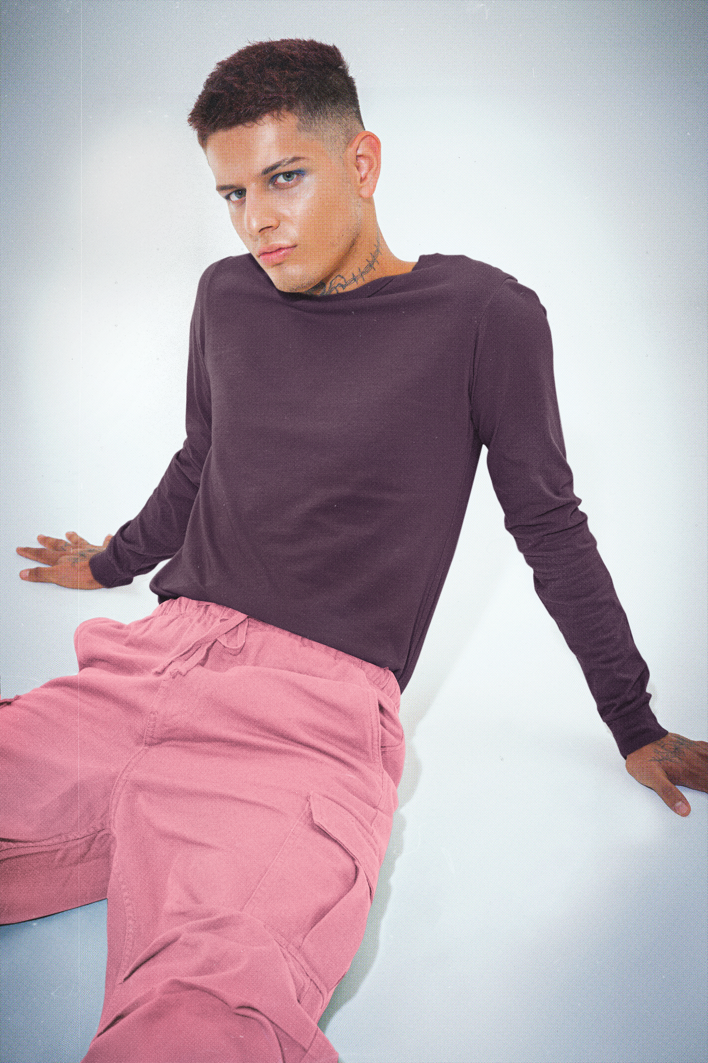 Maroon Men Platinum 180 Full Sleeve Round Neck