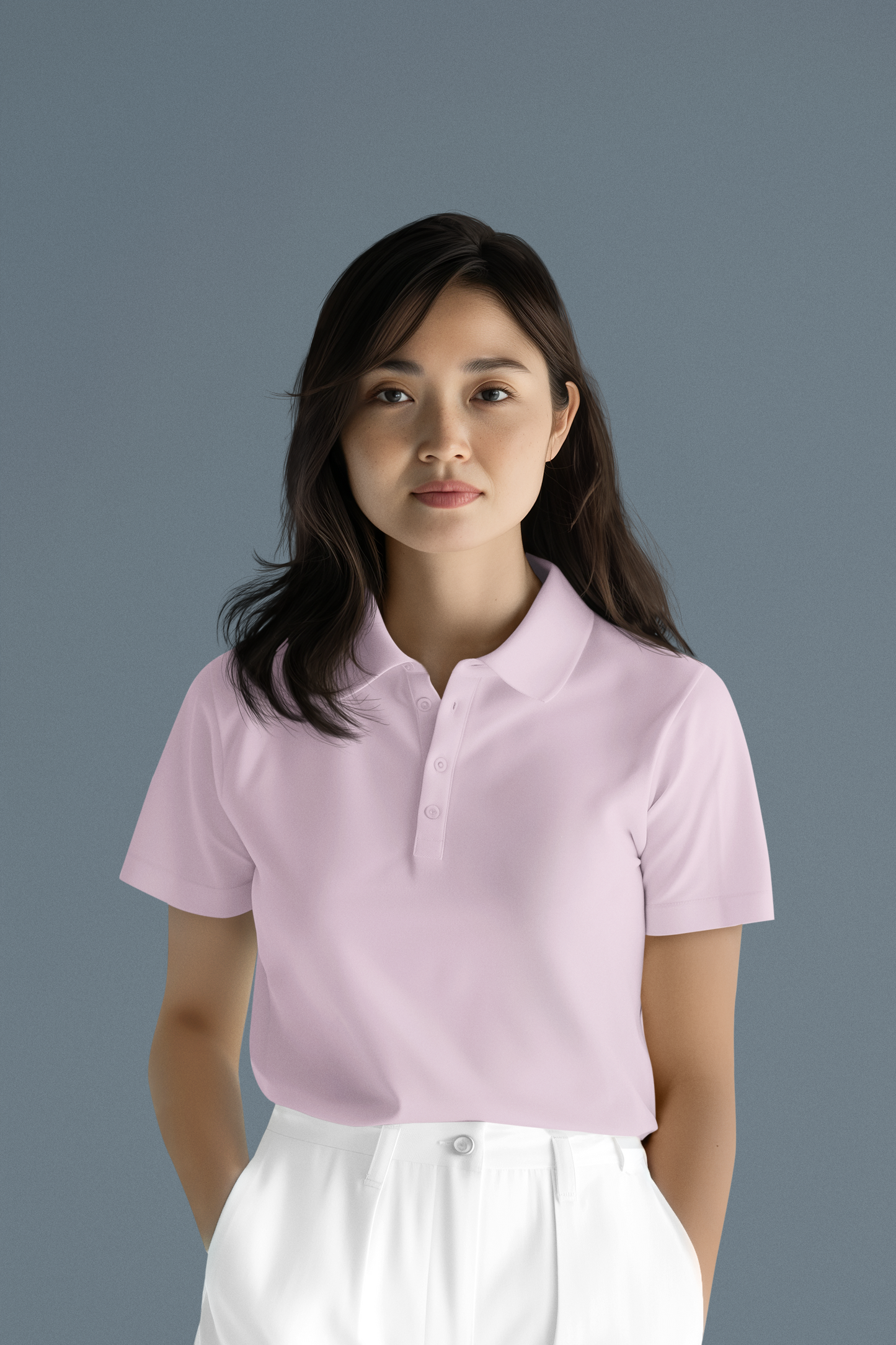 Soft Pink Executive Unisex Polo
