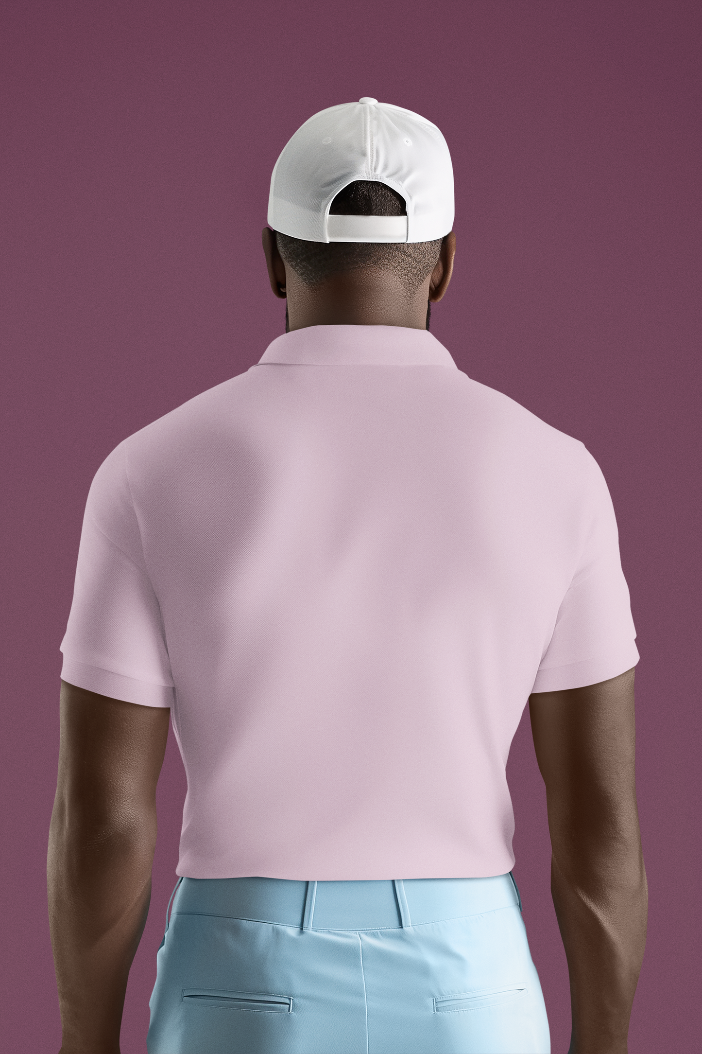 Soft Pink Executive Unisex Polo