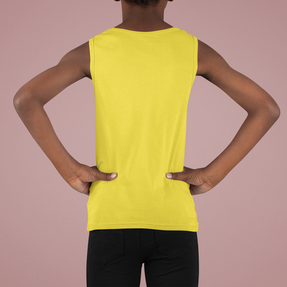 Yellow Kids premium 160  Tank Top