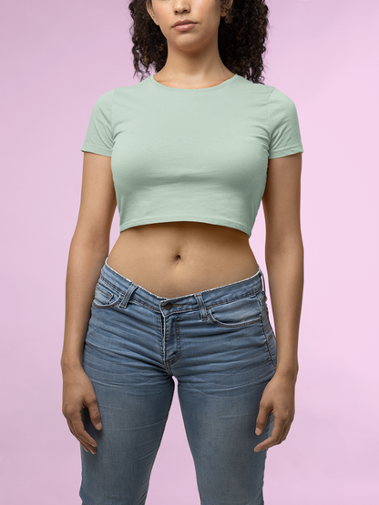 Mint Premium 160 Women Crop Top