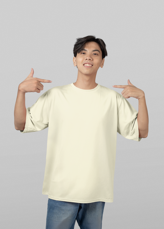 Off White Men 220 GSM Oversized