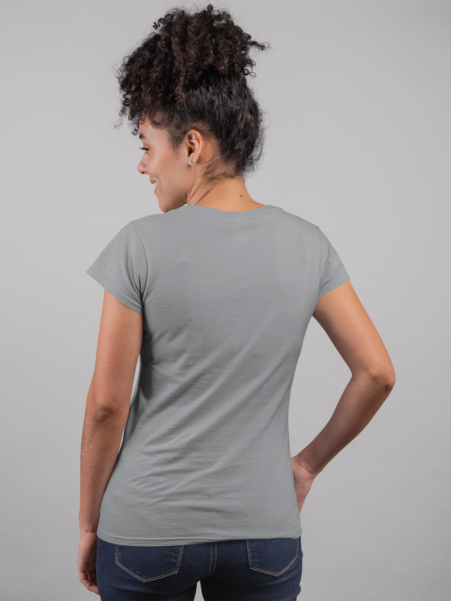 Dark Grey HTR Premium 160 GSM Unisex Round Neck
