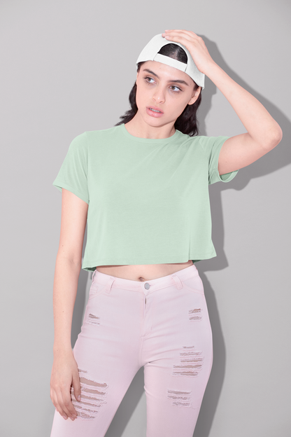 Mint Premium 160 Women Crop Top