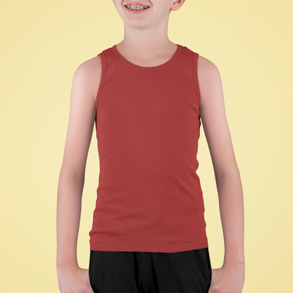 Red Kids premium 160  Tank Top