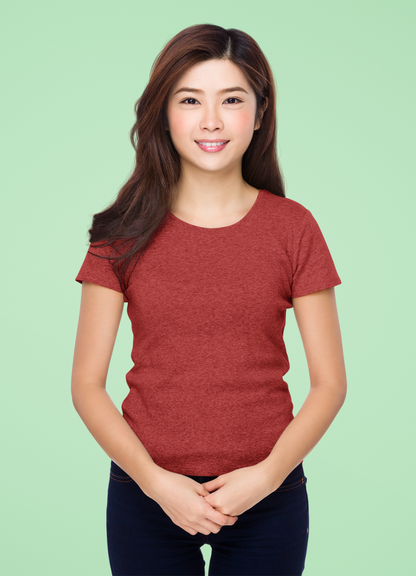 Red Premium Venus 180 GSM Unisex Round Neck