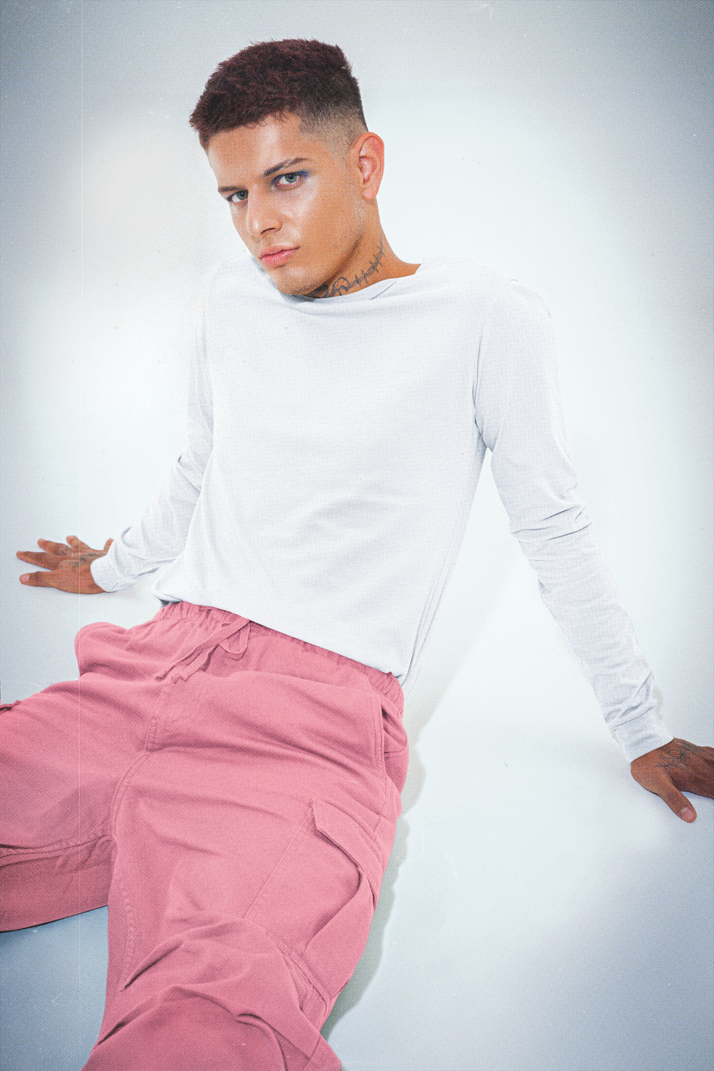 White Men Platinum 180 Full Sleeve Round Neck