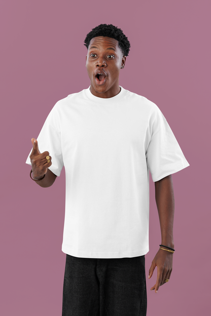 White Men Premium 180 Oversized