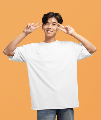 White Men Premium 180 Oversized