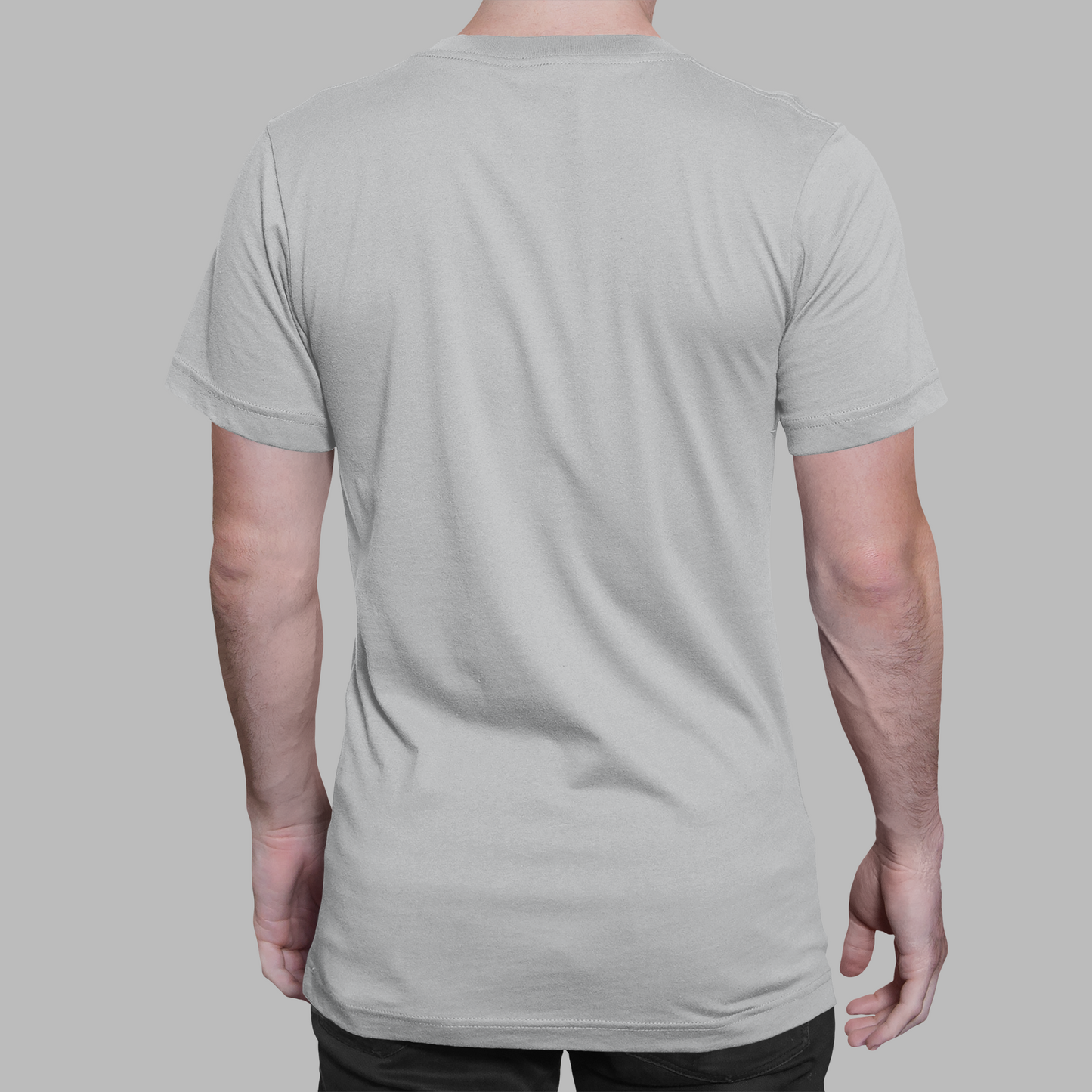 Grey HTR Premium 160 GSM Unisex Round Neck