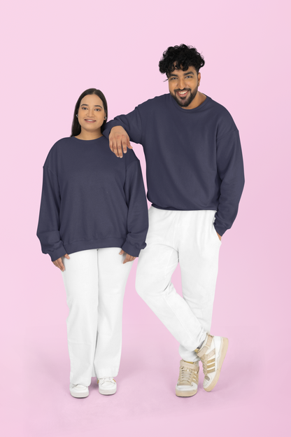 Navy Blue Snowsoft Unisex Sweatshirt